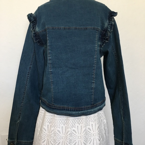 Denim by Ellison Jean Jacket Sz. Med. - Picture 3 of 4